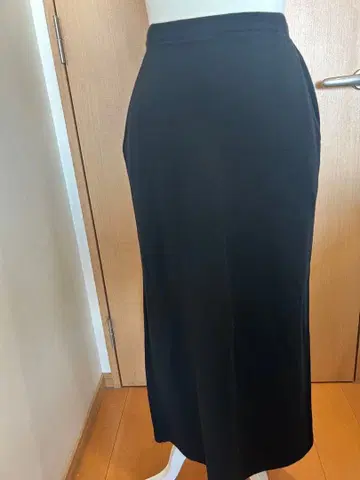 플랜테이션 니트 블랙 롱 스커트 컨디션 최상