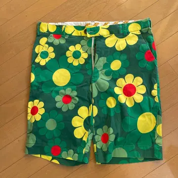 골프용 꽃무늬 숏팬츠