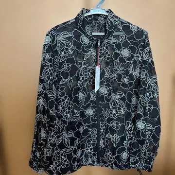 꽃무늬 점퍼/블루종