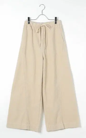 [ 새상품 ] 코듀로이 배기 팬츠 아이보리 F 사이즈 LEPSIM