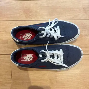 VANS 스니커즈 네이비 컬러 24.5