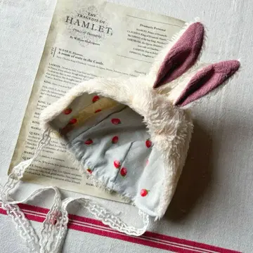 토끼 보닛 브라이스 아웃핏 핸드메이드 토끼 귀 모자 옷 갈아입기 의류