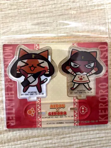 [ 레어 ] 몬스터 헌터 개구리 중사 케로로 아크릴 스탠드 기로로 아이루