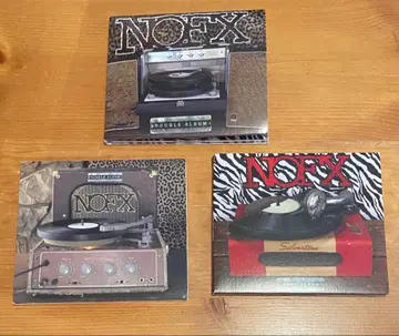 NOFX 싱글 더블 하프 앨범 3개 세트