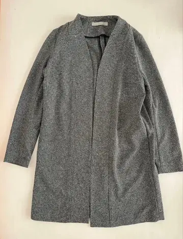 theory luxe 노카라 자켓 가디건 트위드 38