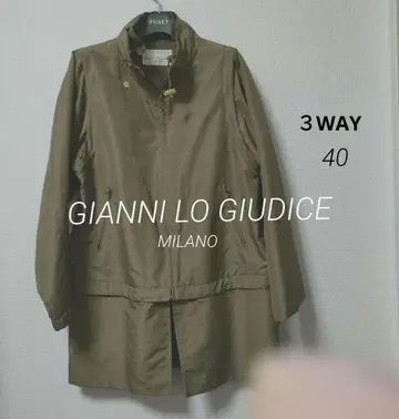 새상품 GIANNI LO GIUDICE 잔니 로 주디체 3WAY 코트