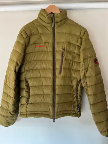 MAMMUT 7500+ 다운 자켓 M 올리브