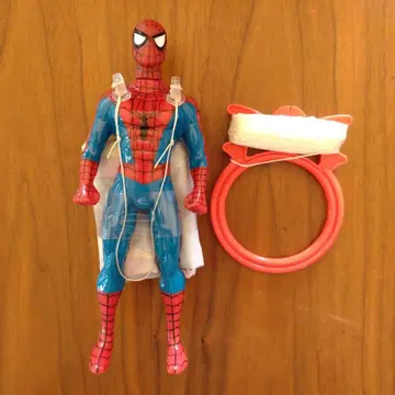 스파이더맨 파라세일 피규어