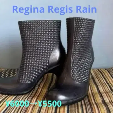 레지나 레지스 레인 퍼 그레이 장화