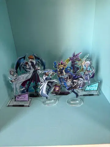 유희왕 아크릴 스탠드 다수 세트