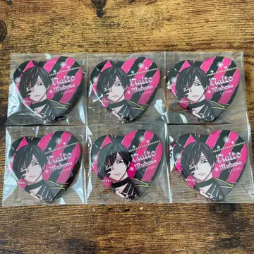 도원암귀 만화전 카페 하트 캔뱃지 하트캔 무타노 무진 세트