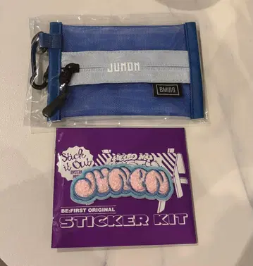 BE:FIRST 모코모코 자수 스티커 JUNON 주논 팬미