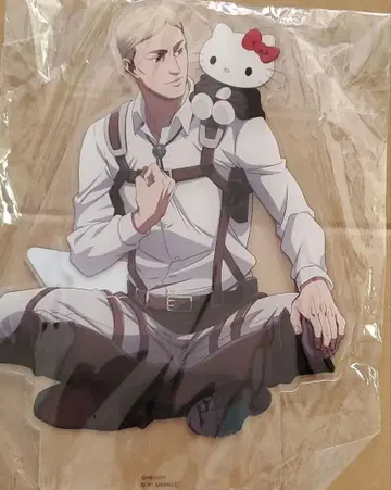 진격의 거인 산리오 엘빈 헬로키티 아크릴 스탠드 L