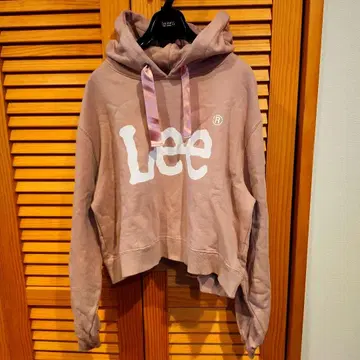 Lee 어스 뮤직&에코로 후드티 후디 핑크