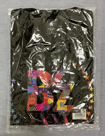 B'z Pleasure 2023 -STARS- 티셔츠 블랙 S 사이즈