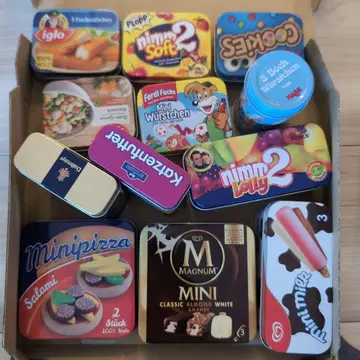 Erzi 캔 식재료 모음