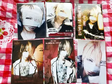 GazettE 레이타 브로마이드 6장 세트