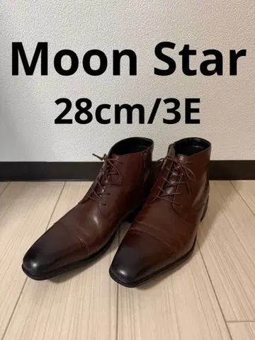 문스타 처카 부츠 다크 브라운 28 미끄럼 방지 새상품급 사이드 지퍼