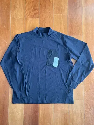 공식 사이트 완판 당일 발송 새상품 스노우피크 하이넥 긴팔 블랙