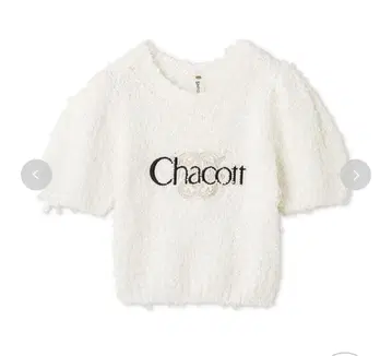 snidel Chacott 자카드 하프 풀오버