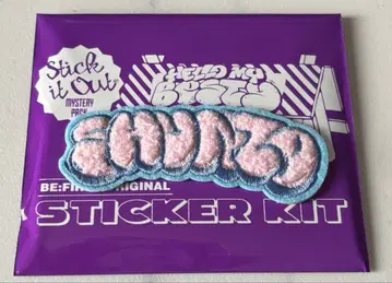 BE:FIRST 팬미 모코모코 자수 스티커 슌토