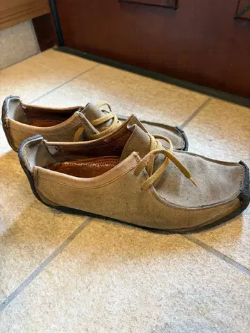 모카신 슈즈 베이지 8.5