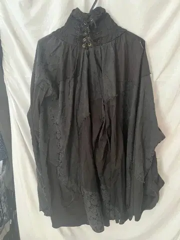 OZZ ANGELO 블랙 플레어 스커트