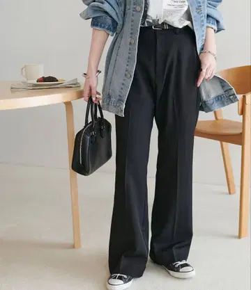 DISCOAT 플레어 팬츠