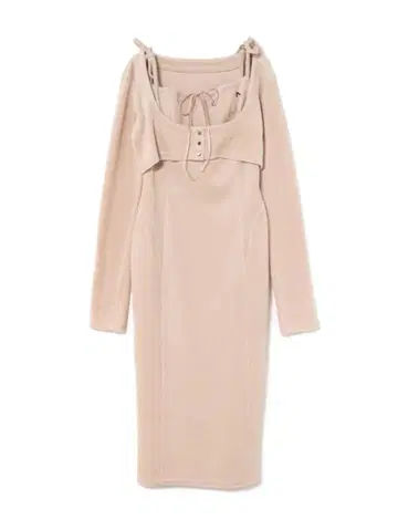 andmary Roy velour set long dress