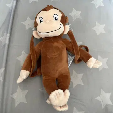 호기심 많은 조지 봉제 인형 가방