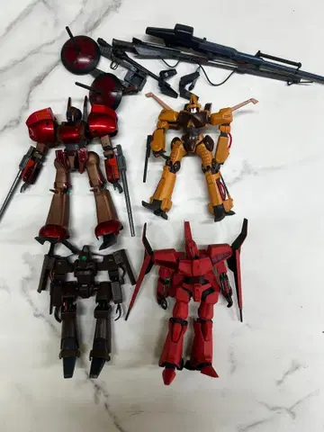 ROBOT혼 프라모델 4체