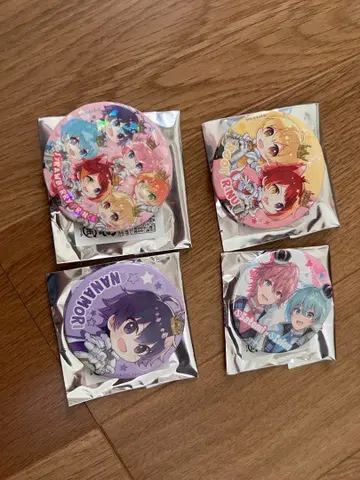 스토푸리 캔뱃지 4개 세트