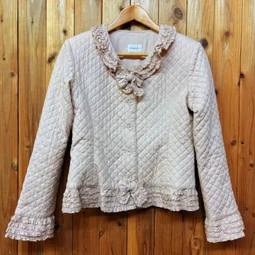 원더풀 월드 카네코 이사오 퀼팅 자켓 핑크