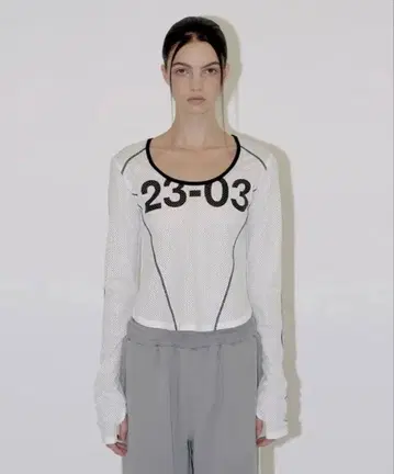 DIAGONAL 다이애그널 메쉬T셔츠