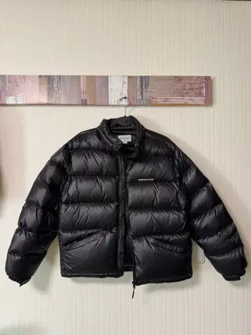 thisisneverthat 블랙 다운 자켓 M