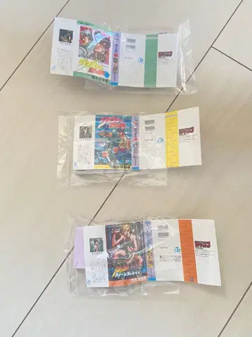 죠죠의 기묘한 모험 가챠가챠 코믹 도서