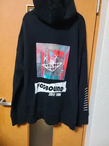 요네즈 켄시 FOGBOUND BOOT 후드티 2017 TOUR XL