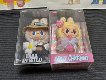 popmart THE MONSTERS 봉제 인형 펜던트 2개 세트