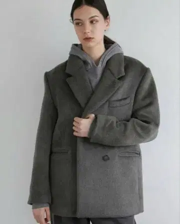 LA PEAU DE GEM melton jacket outer