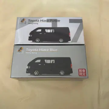 TINY 1/64 도요타 하이 에이스 블루 한정판 퍼플 BLUE