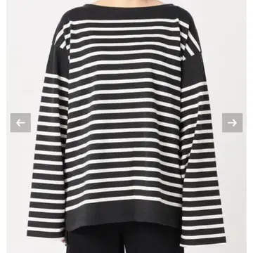 JOHNBULL 보더 바스크 셔츠 BLACK x WHITE x WHITE