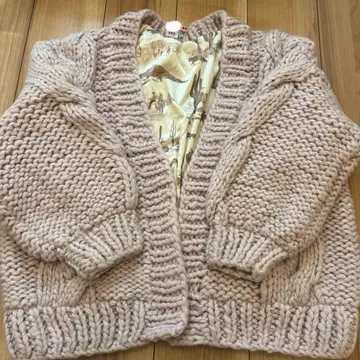 searoomlynn Handmade 랜덤 CABLE 니트 자켓