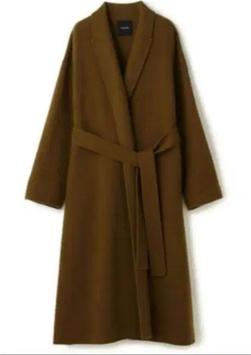 NORC 가운 코트 브라운