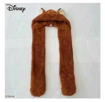 디즈니 주토피아 닉 후드 부착 머플러 팬캡 주디