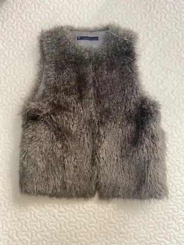 인조 모피 베스트
