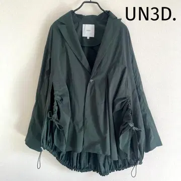 컨디션 최상 UN3D. 아쓰리드 23SS 웨이브 라인 셔츠 자켓 38