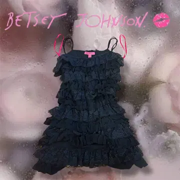 00s BETSEY JOHNSON 프릴 원피스 - - A05