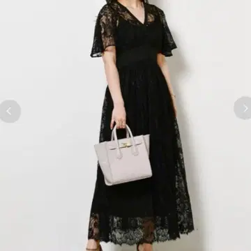 [컨디션 최상] snidel 스위칭 레이스 드레스 스나이델 결혼식