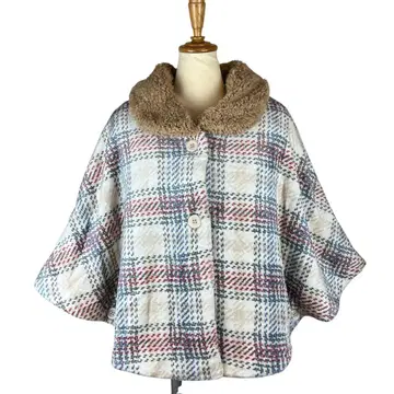 소량 있음 판초 Gluck 베이지 글뤽 룸웨어 가을/겨울 보아