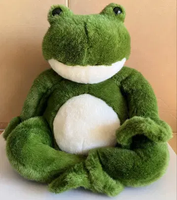 커다란 개구리 봉제 인형 [37cm] 개구리